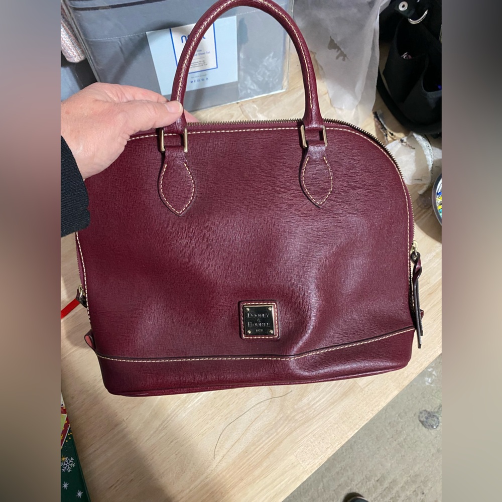 Dooney & Bourke Burgundy Satchel